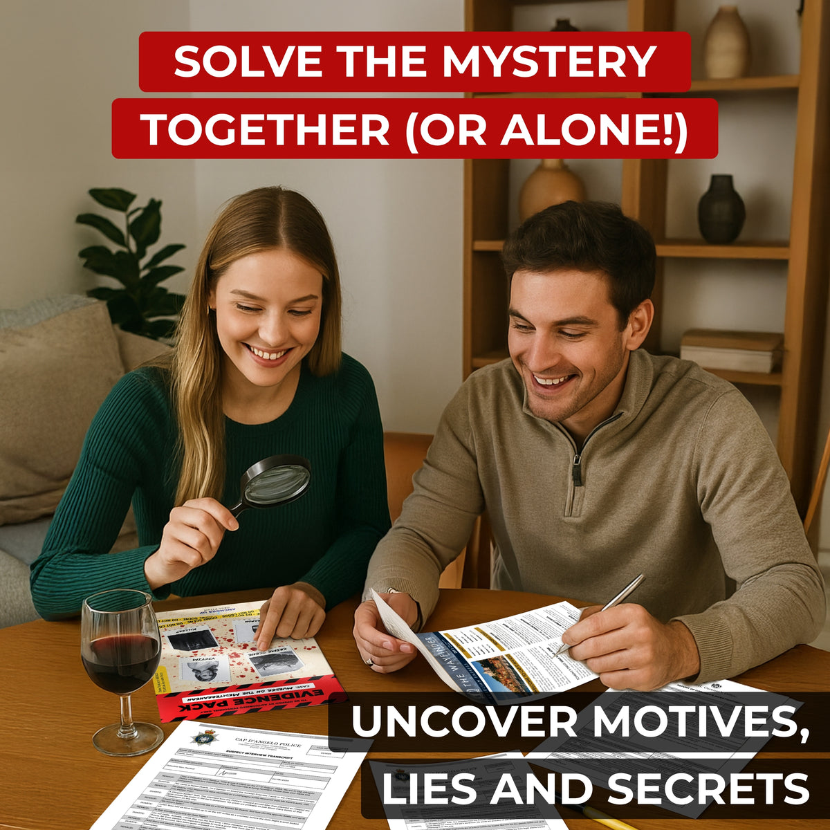 Cold Case Murder Mystery Games | Trench & Trilby